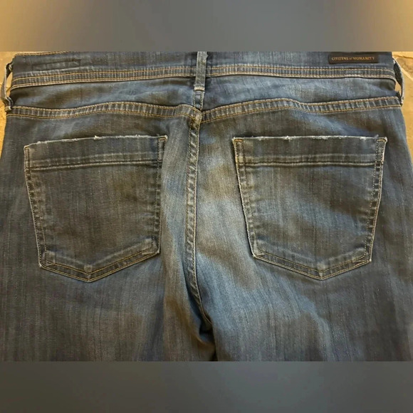 Citizens of Humanity Dani Cropped Straight Leg Cuffed Hem Jeans Women’s Size 31 - Picture 7 of 13